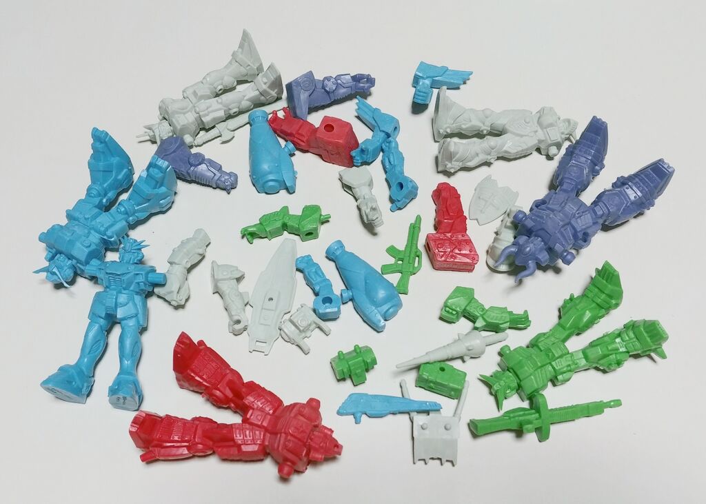 後編 ガンダムのデカ消しが色々入った纏めを入手! 騎士ガンダム