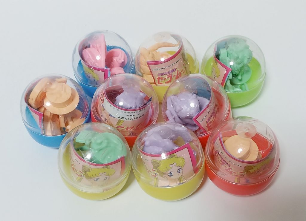 バンダイ 美少女戦士セーラームーン 消しゴムスタンプ ガシャポン トレジャーハンティン部 部長のブログ