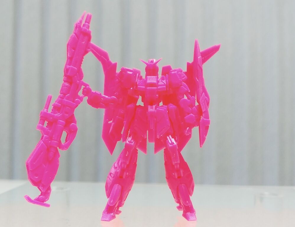 ガンダム アーティファクト ゼータガンダム 蛍光ピンク レア