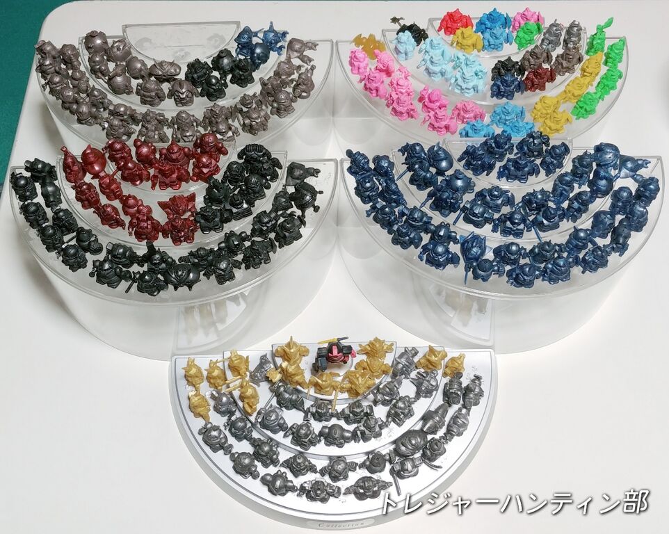 大晦日はメタリック祭り！ SDガンダム ガン消し レアカラー メタリック