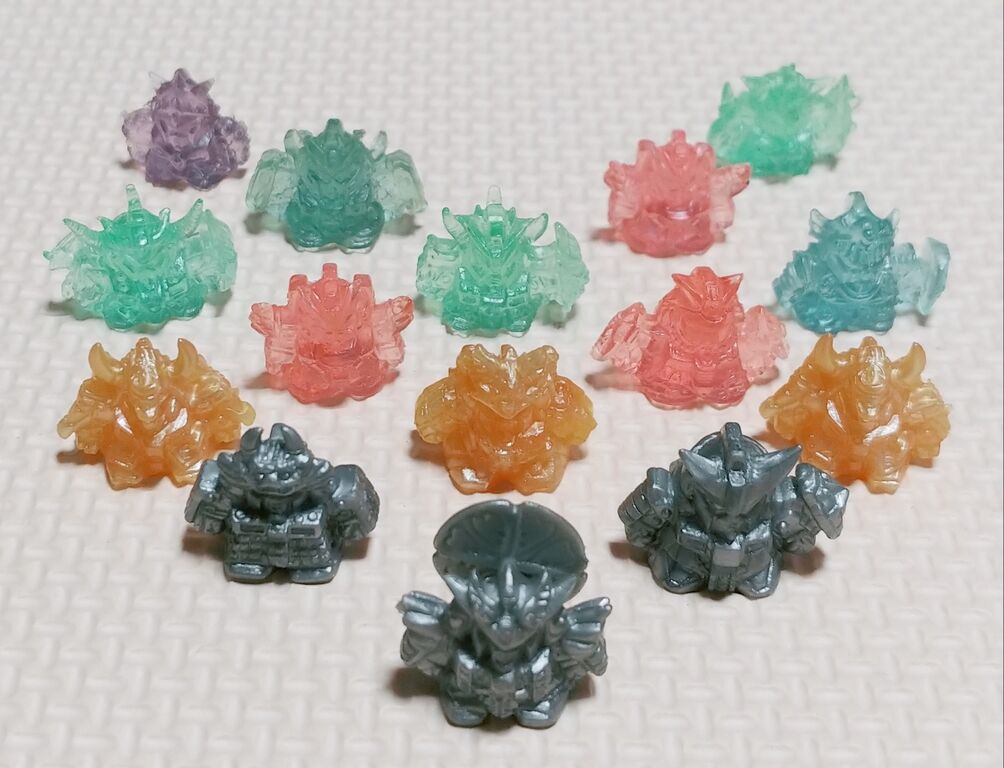 魅力的な消しゴムを大量入手！ SDガンダム ガン消し ファミコン