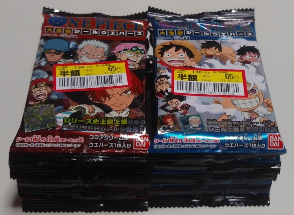 ワンピースウエハースシールlog1〜11フルコンプ＋被りセット LOG.1コンプ】ワンピース ウェーハース log1 コンプリートセット