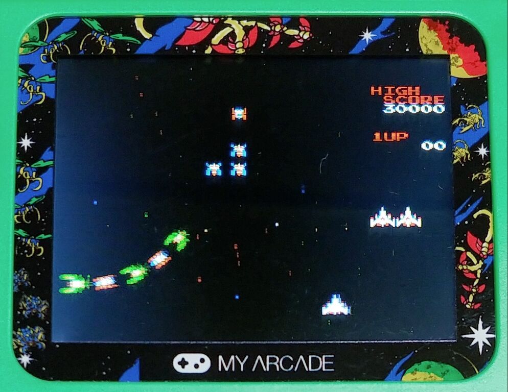 懐かしい3つのゲームが遊べる！ マイアーケード ポケットプレイヤー