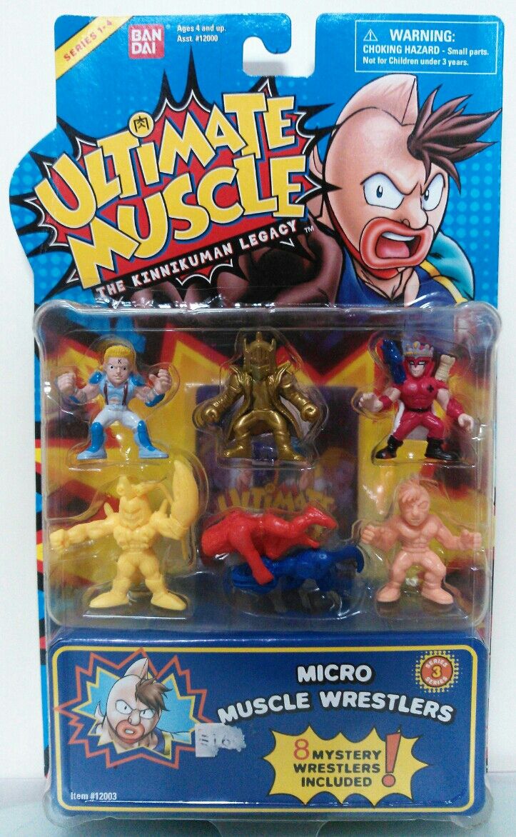 キン肉マン 海外版キン消し ultimate muscle micro wrestlers 3
