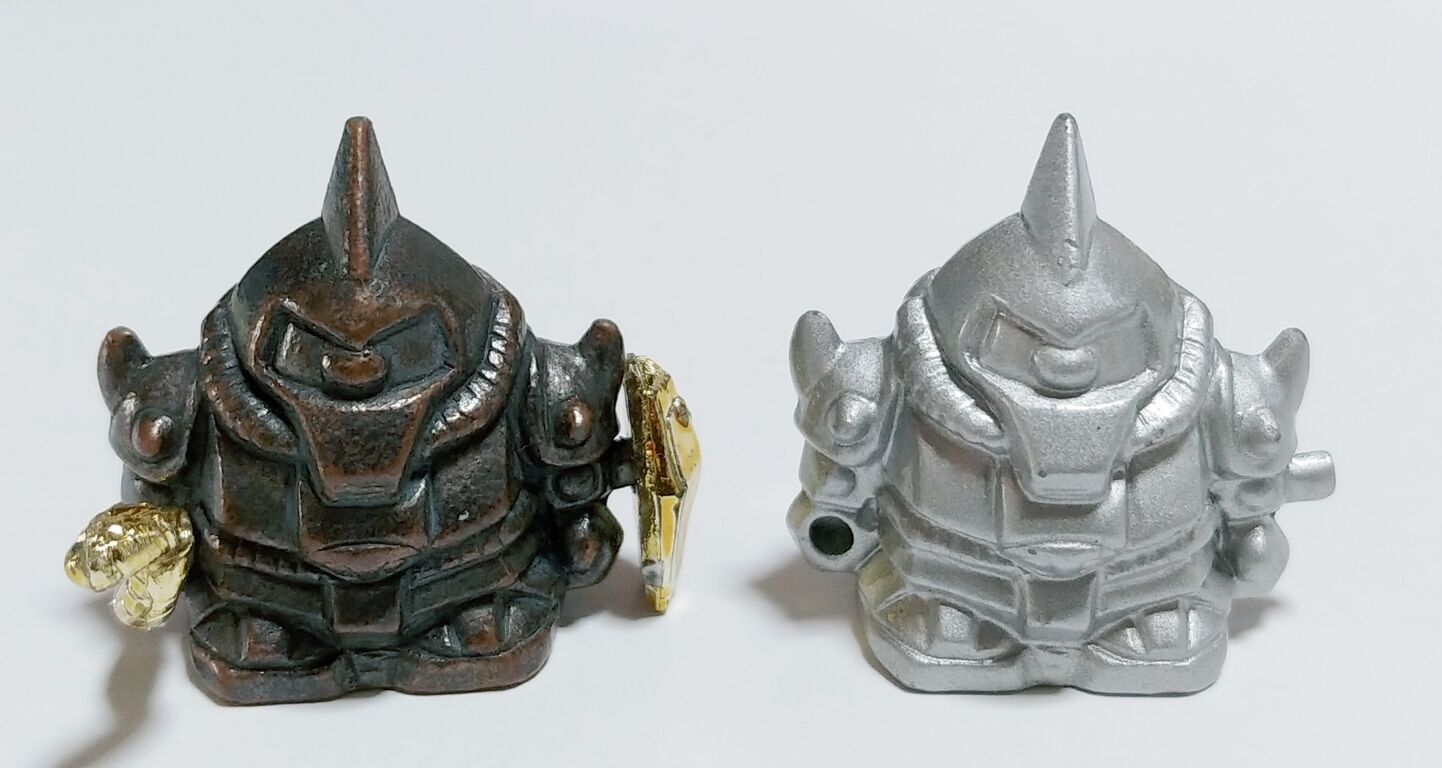 日記 SDガンダムのダイキャストフィギュアを整理してみた。ガン消し