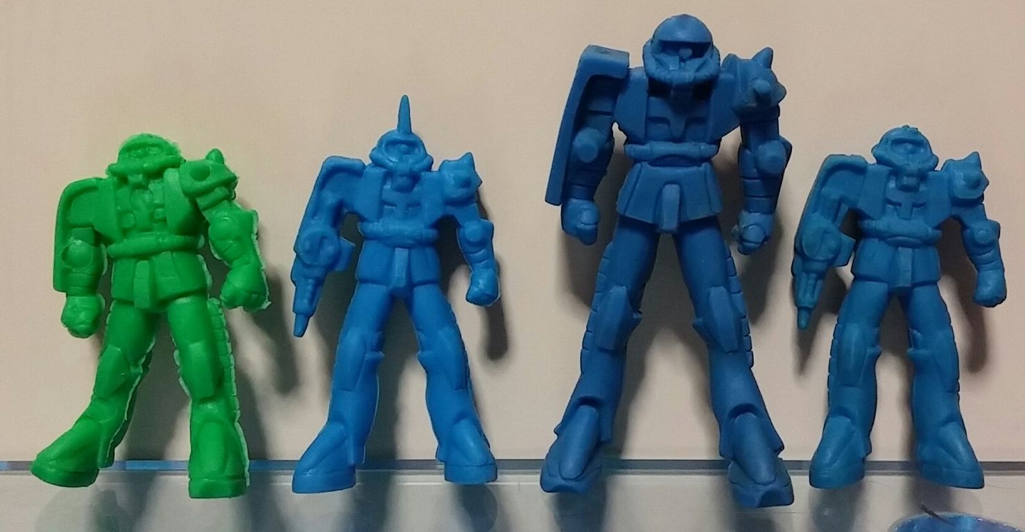 機動戦士ガンダム 消しゴム ガン消し リアルタイプ 山勝