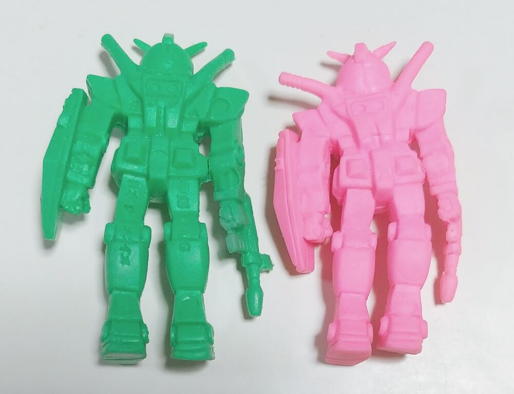 前編 日記 SDじゃないガンダムの消しゴムを整理してみた。 機動