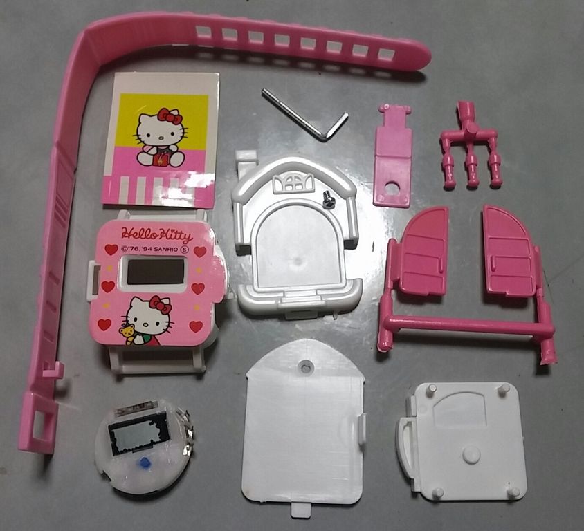 1994年の食玩 ハローキティ 夢時計 サンリオ : トレジャーハンティン部