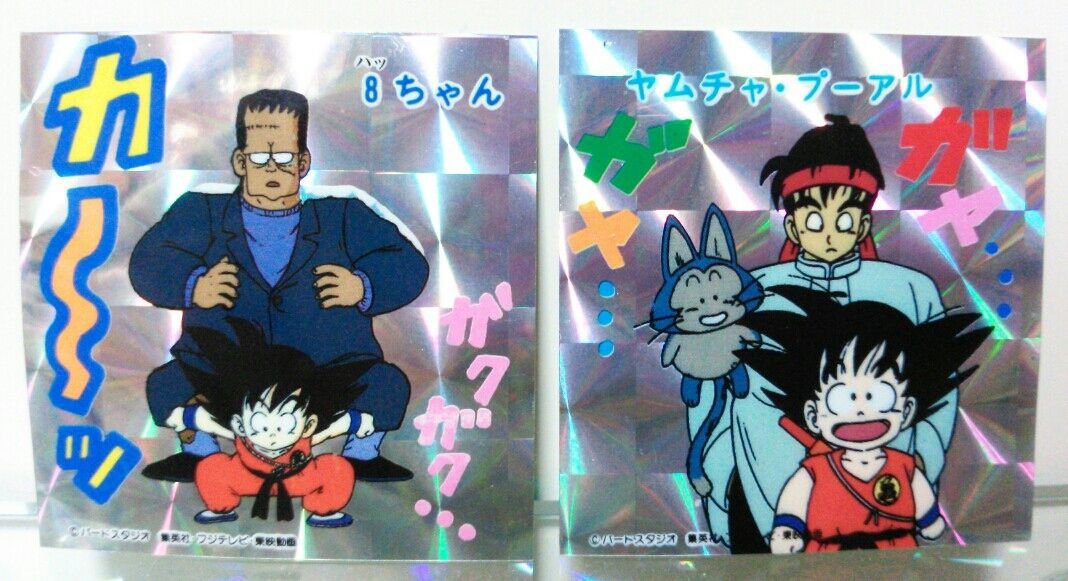 ✨超激レア✨ドラゴンボール ブルマ 透明エンビフィルムシール