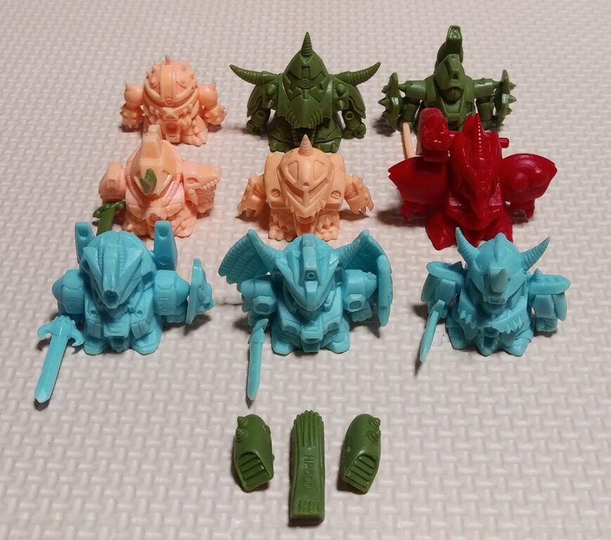 整理整頓日記 ガンドランダー SDガンダム ガン消し 消しゴム