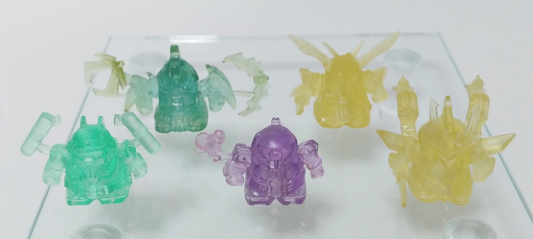 所持確認用データベース SDガンダム ガン消し クリアー クリアカラー