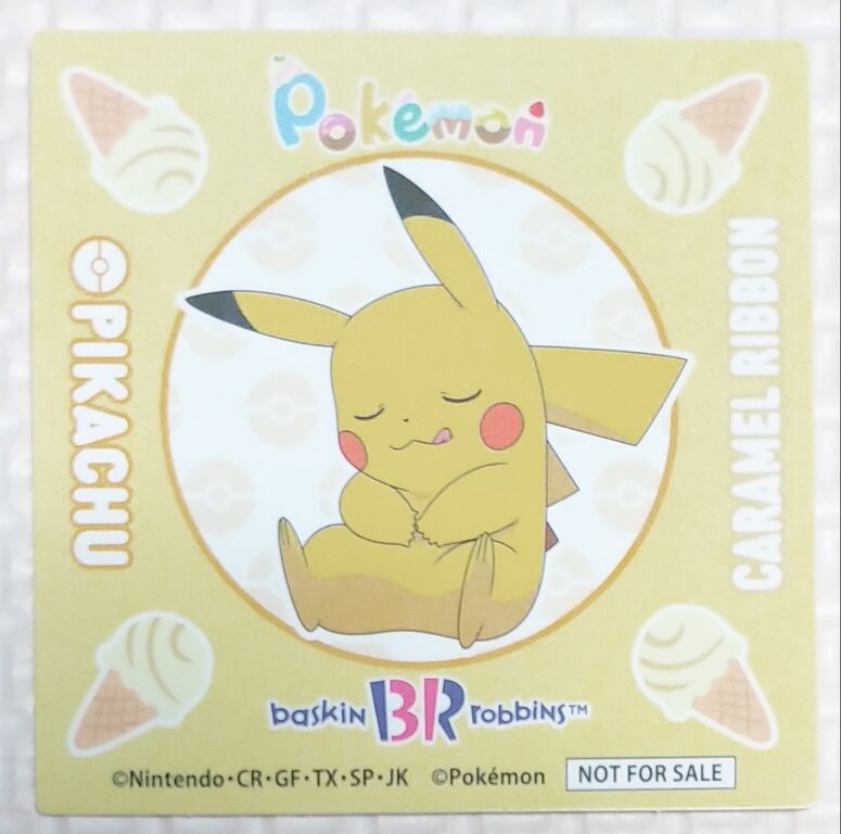サーティワン　ポケモン　コラボステッカー サーティワン 31 ポケモンコラボ ステッカー - メルカリ