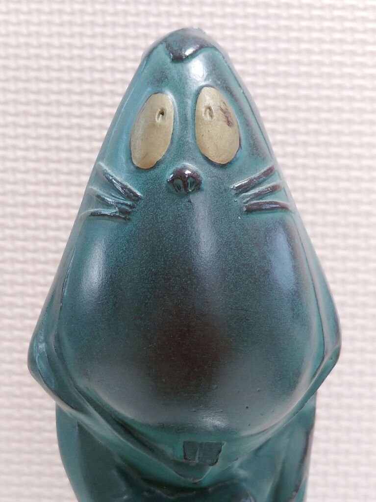 ブロンズ像風フィギュア？ ねずみ男 ゲゲゲの鬼太郎 : トレジャー