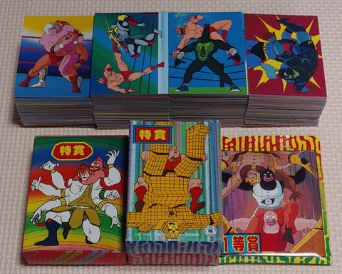全何種類なんだ！？ 山勝 キン肉マン カード 駄菓子屋 くじ引き