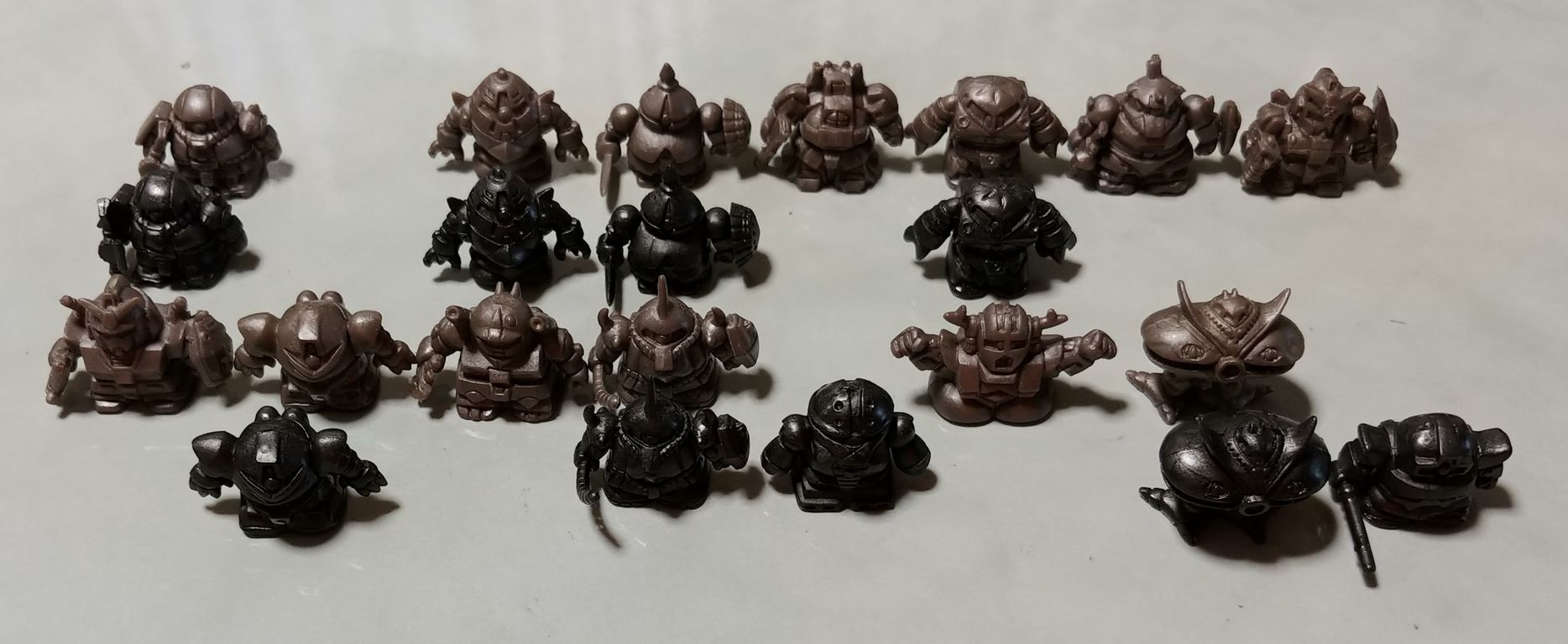 SDガンダム ガン消し レアカラー祭り2 メタリック #ガン消し #レア