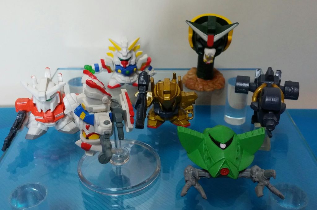 SDガンダムフルカラー STAGE33 リスト バンダイ ガシャポン 台紙