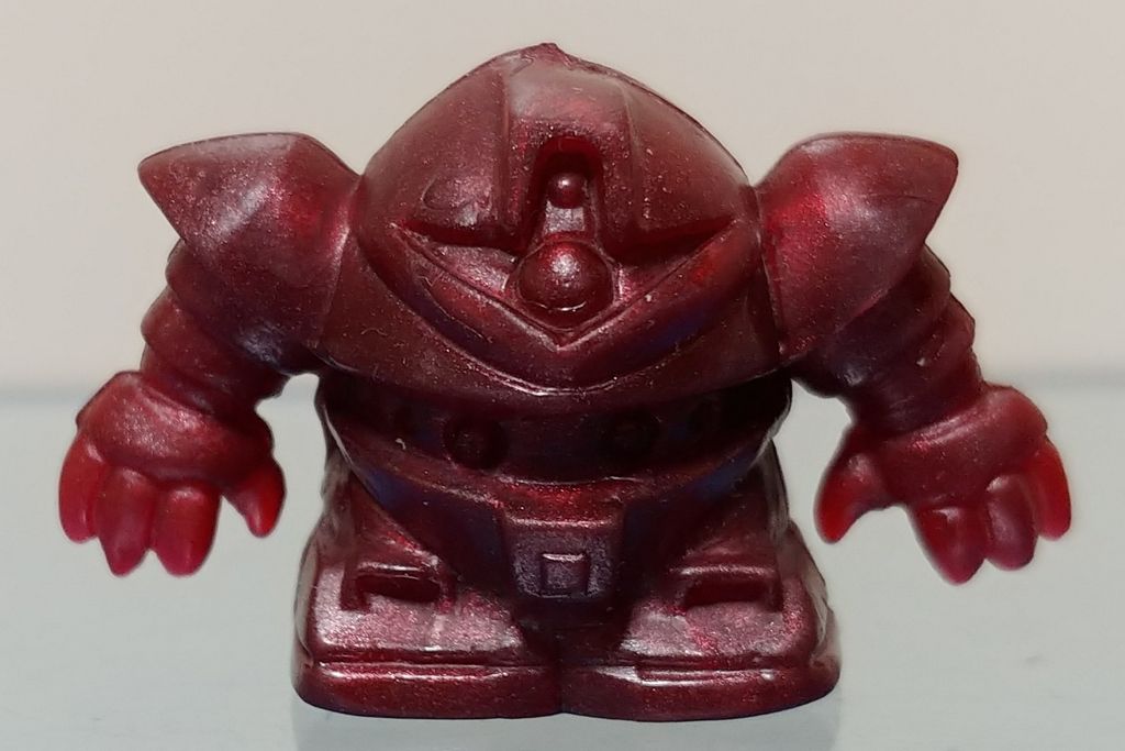 SDガンダム ガン消しのメタリックレッドの収集状況 レアカラー