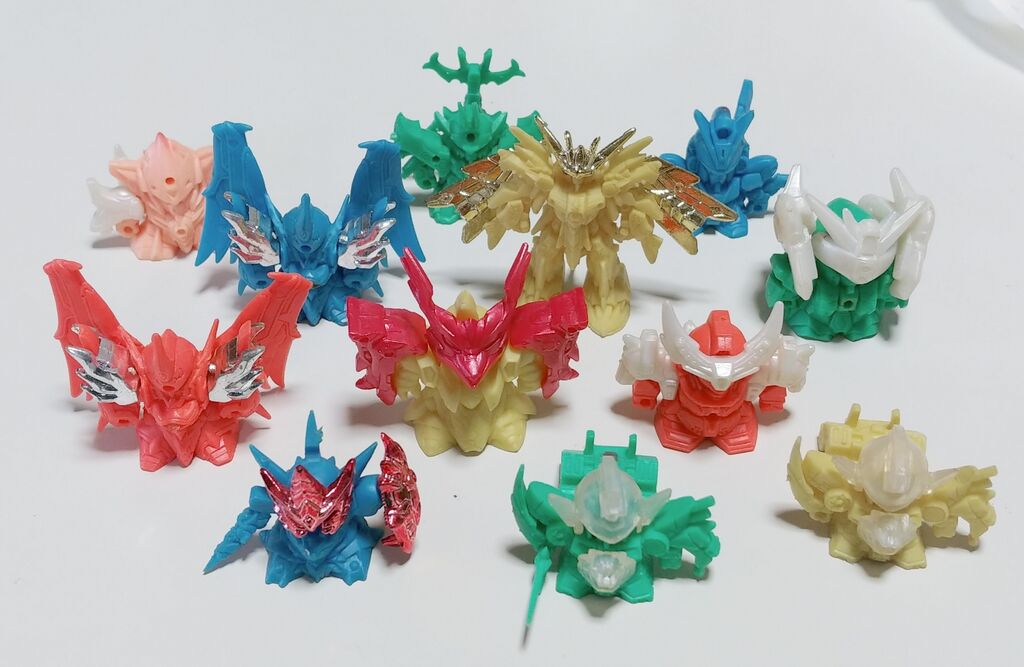 2024年初の纏め開封&洗浄日記 SDガンダム ガン消し 消しゴム 2024年初の纏め開封&洗浄日記 SDガンダム ガン消し 消しゴム
