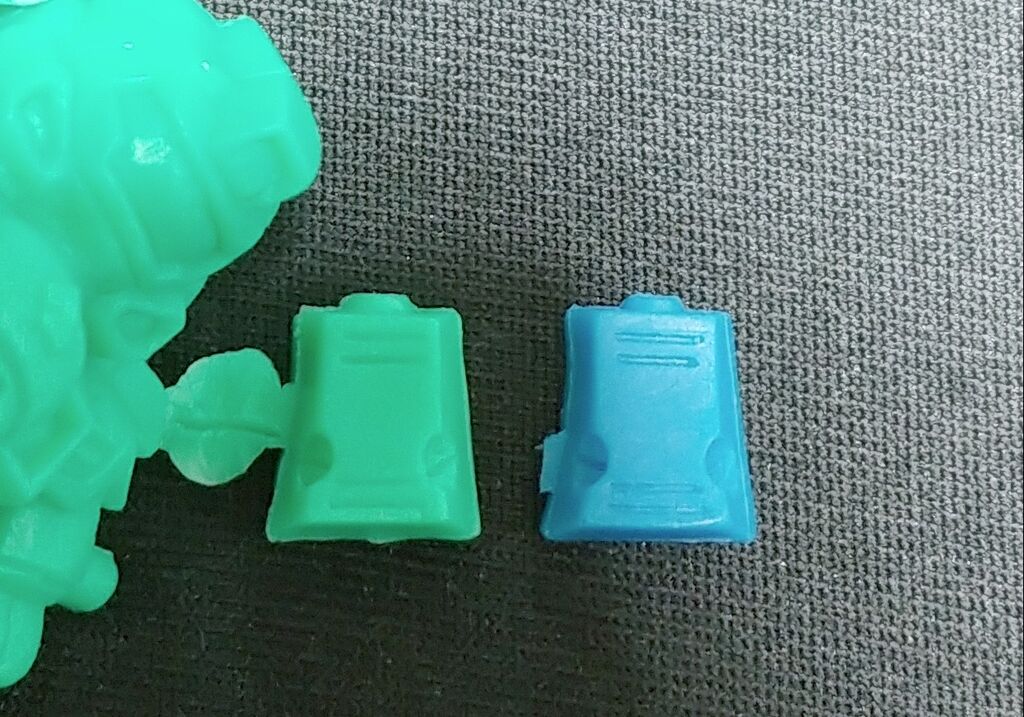 ガン消しのパーツの見分け方 パトレイバー 前編 ガシャポン戦士