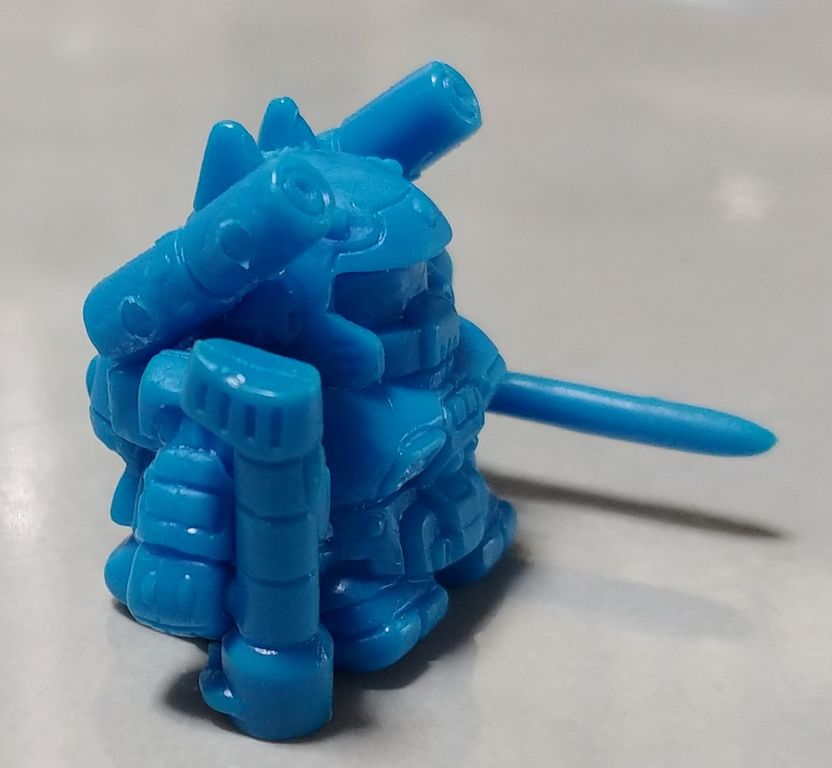 日記 久しぶりにガン消しのパーツ複製と穴開け改造。 ガン消し クリア