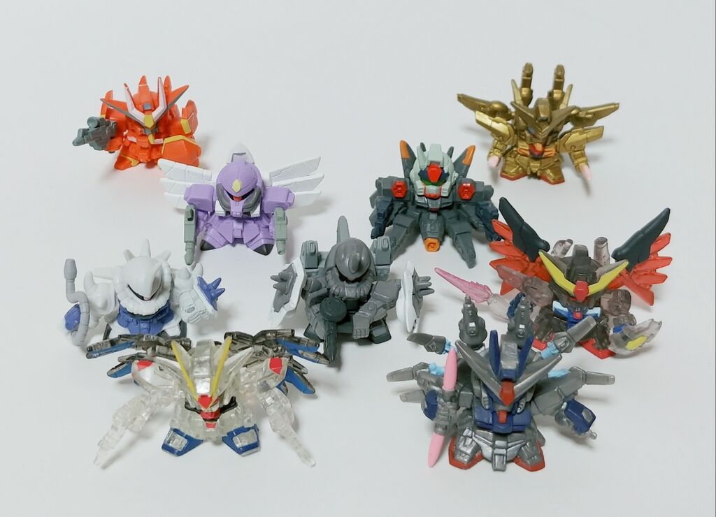 前編 SDガンダムフルカラー STAGE62 リスト バンダイ ガシャポン