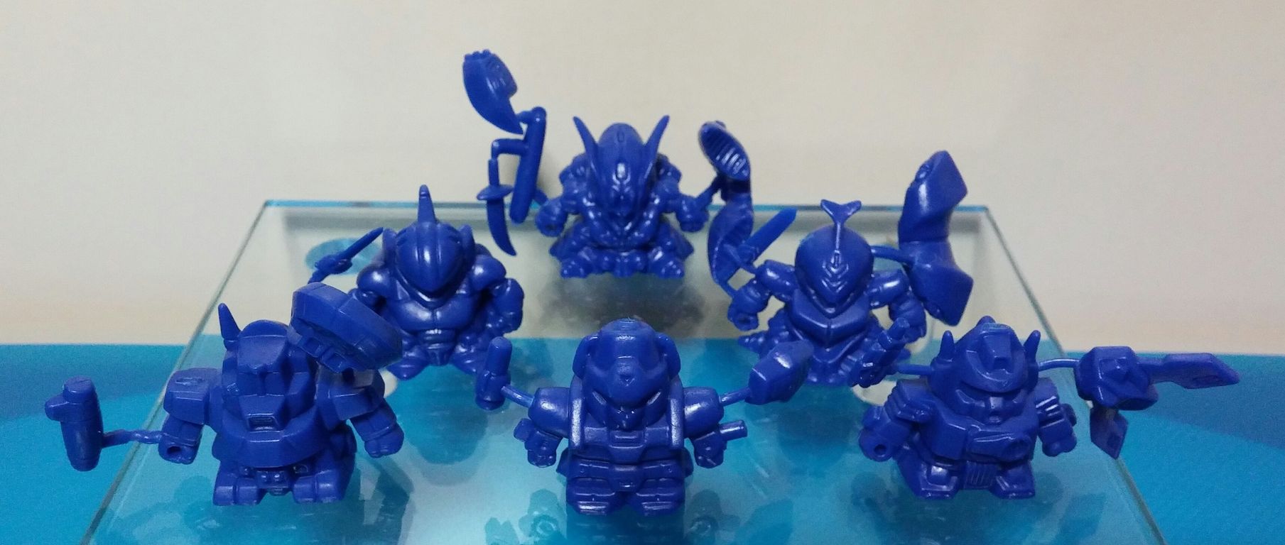 前編 ガシャポン戦士 SDメカ・ロボケシ リビルド1 レビュー ガン