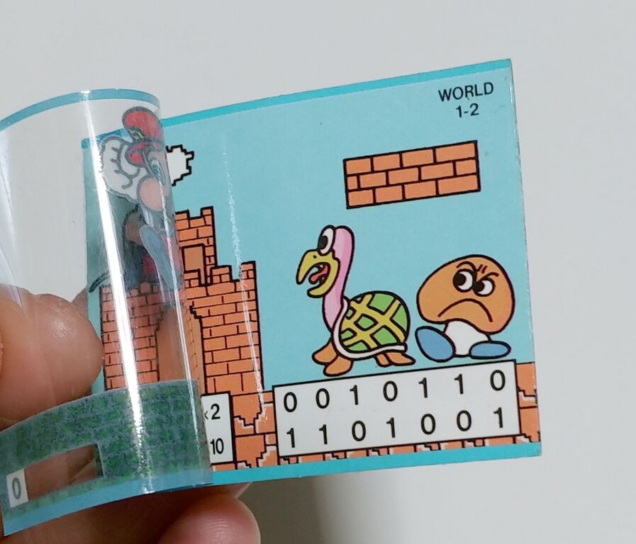 前編 ロッテ ファミコンヒーローチョコ シール スーパーマリオ