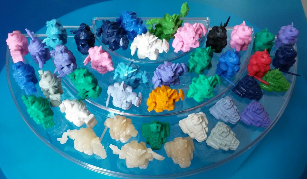 SDガンダム ガン消し レアカラー祭り! : トレジャーハンティン部、部長