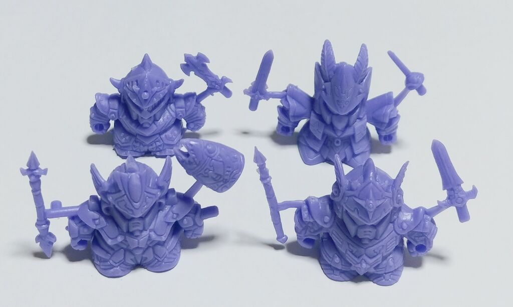 前編 ガン消し レアカラー祭り 外伝編 SDガンダム 騎士ガンダム