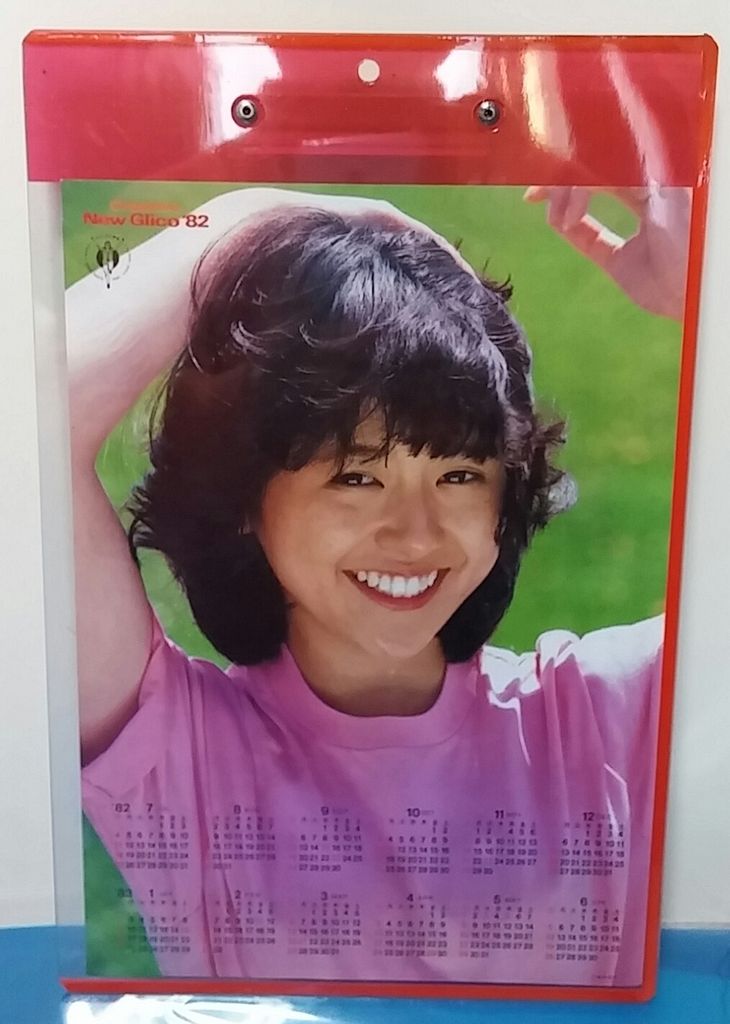 1982年 グリコ 製品荷姿一覧表 小泉今日子 バインダー : トレジャー