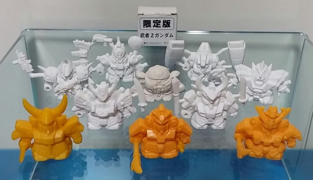 ガン消し 武者ガンダムのオリジナルとベストセレクションの(R)と ガン消し 武者ガンダムのオリジナルとベストセレクションの(R)と