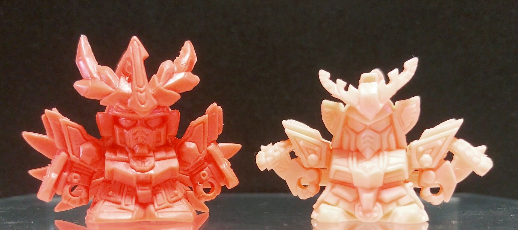 戦国伝 パーツの見分け方 矢印みたいな刀 SDガンダム ガン消し