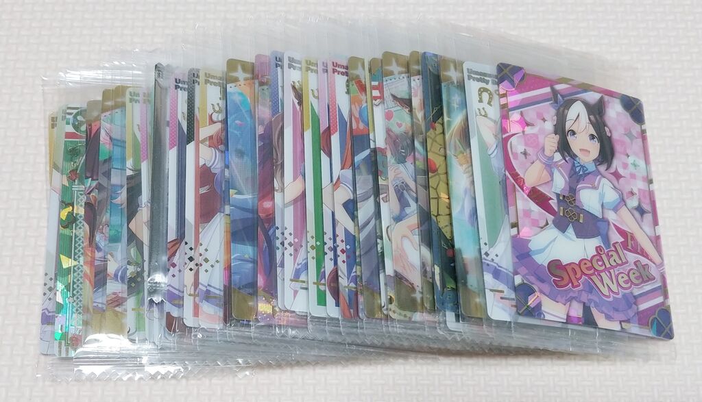 日記 ガムシャラ収集！ ウマ娘 カード シール グミ ウエハース
