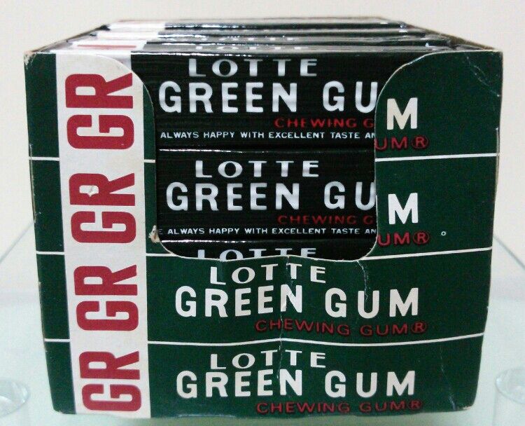 昭和の板ガム1 ロッテ グリーンガム : トレジャーハンティン部