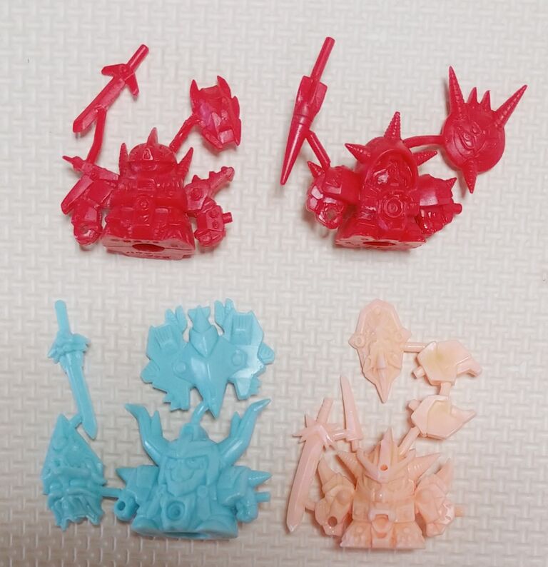 2024年初の纏め開封&洗浄日記 SDガンダム ガン消し 消しゴム 2024年初の纏め開封&洗浄日記 SDガンダム ガン消し 消しゴム