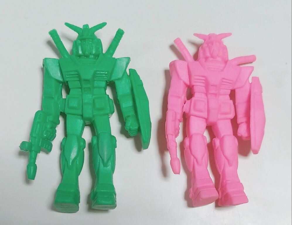 前編 日記 SDじゃないガンダムの消しゴムを整理してみた。 機動