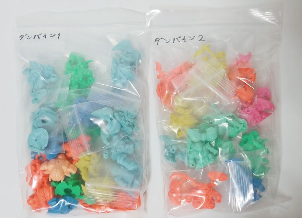 ガシャポン戦士日記 SDダンバインのレアカラーが増えたから整理