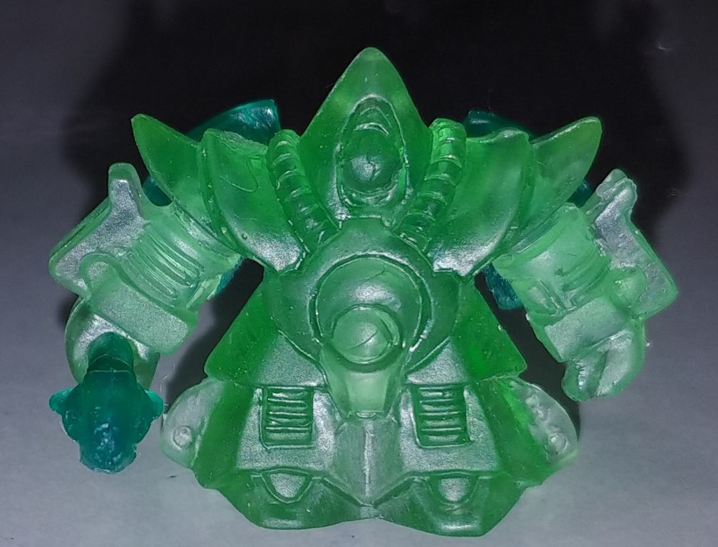 日記 久しぶりにガン消しのパーツ複製と穴開け改造。 ガン消し クリア