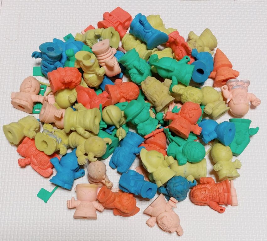 消しゴム洗浄日記 パーツいっぱいのSDキン肉マンの纏めを入手