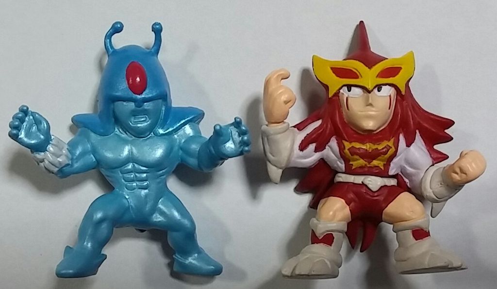 キン肉マンⅡ世 マッスルフルカラー ガチャガチャ バンダイ 彩色