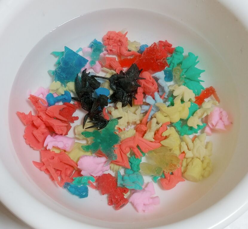 消しゴム纏め開封&洗浄日記 魔神英雄伝ワタル 消しゴム ダイキャスト