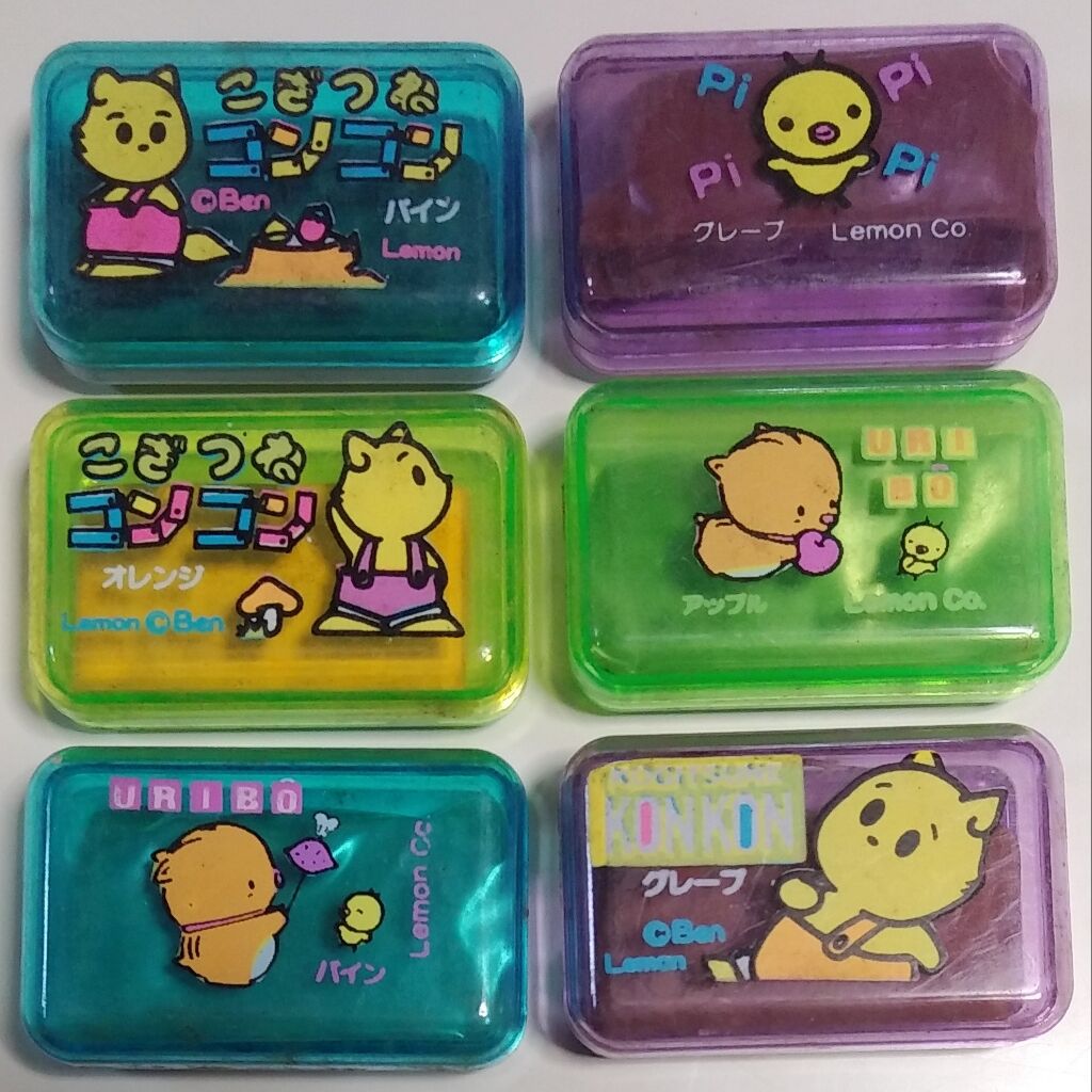 昭和と平成レトロな練り消しを見てみた。 ねりけし 消しゴム 文房具