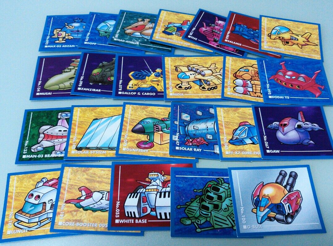 バンダイ SDガンダム トランプ バーコード シール バンダイ SDガンダム