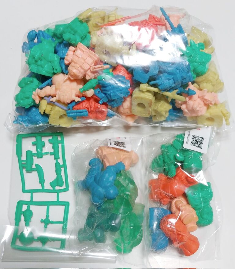 色々入手！ 消しゴム洗浄日記 SDガンダム ガン消し デカ消し