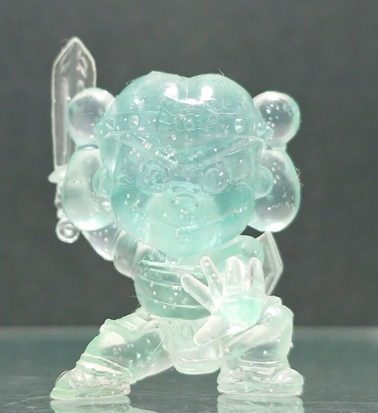 ビックリマン ビックリコレクション 消しゴム クリアー ラメ入り