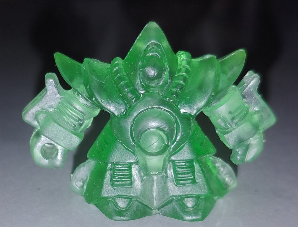 日記 久しぶりにガン消しのパーツ複製と穴開け改造。 ガン消し クリア