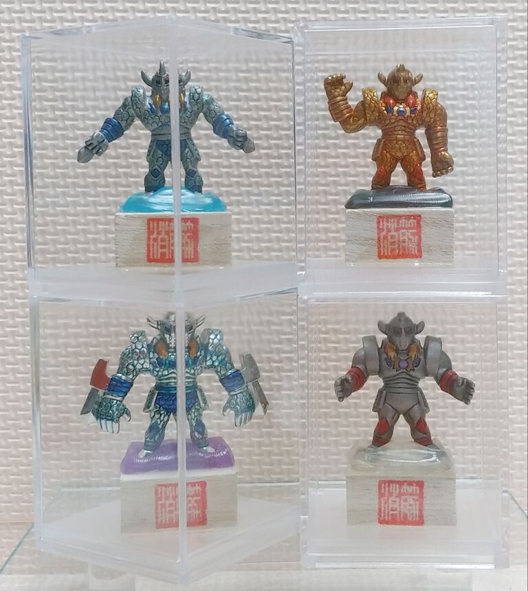 前編 またも凄いお宝が！ 悪魔将軍 彩色 塗装 キンケシ キン消し ダイ