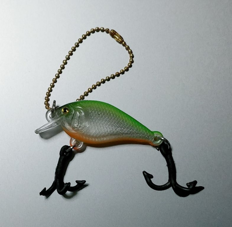 ガチャガチャ ミニチュア ルアーバイトキット 釣り トレジャーハンティン部 部長のブログ