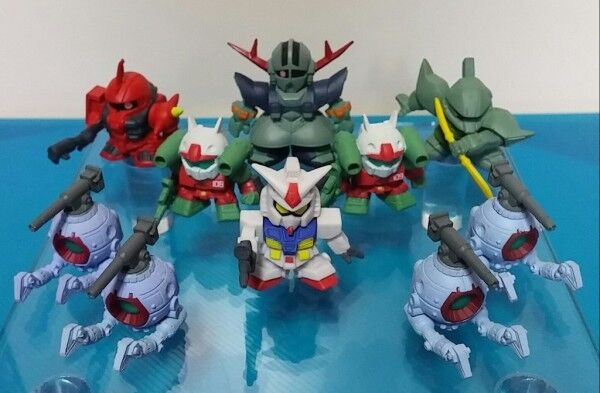 SDガンダムフルカラー】Ζガンダム アクトザク - メルカリ