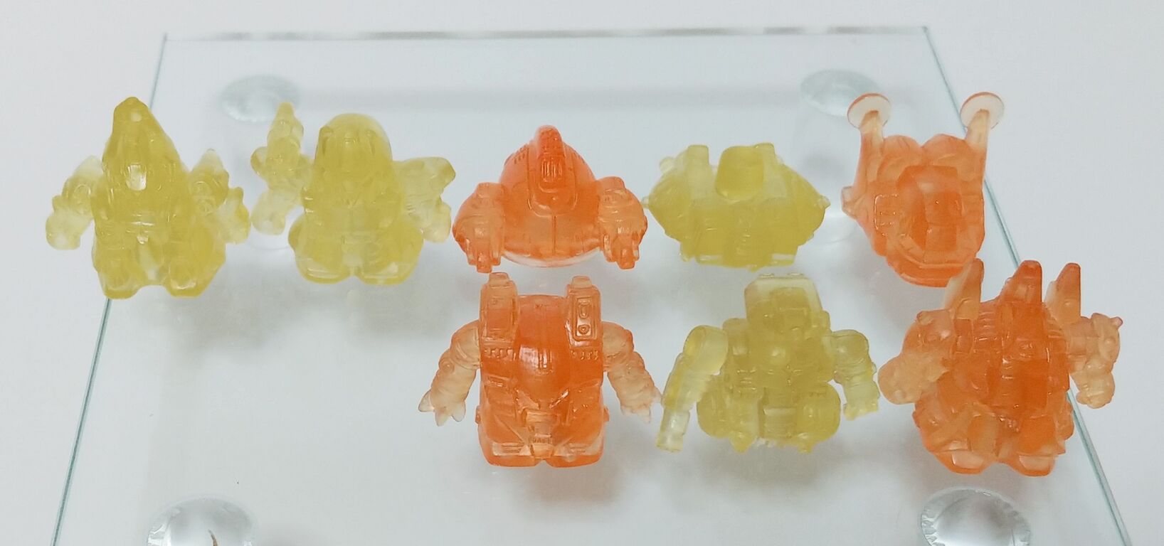 ガン消し　確認用 ガン消し日記 変形した状態があるガン消しをまとめてみた。 SD